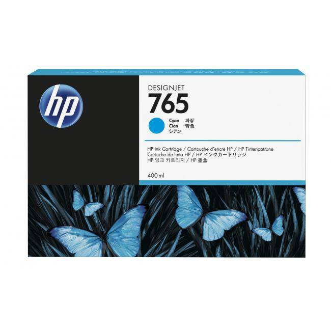 Картридж HP 765 F9J52A, голубой, для Designjet T7200, 400мл