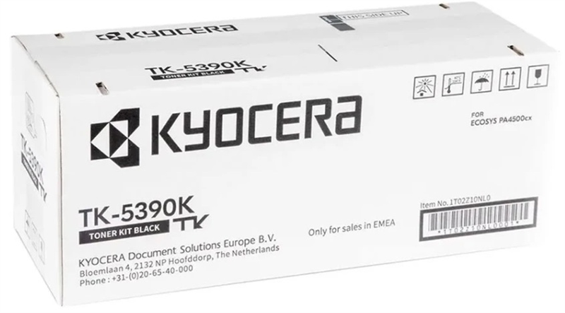 Тонер-картридж KYOCERA TK-5390K, чёрный, 18000 страниц, ECOSYS PA4500cx