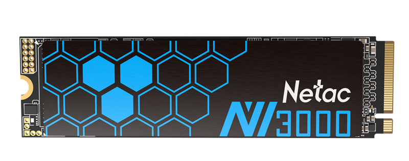 SSD Netac NT01NV3000-500-E4X, NV3000, 500GB, PCIe 3.0 x4 NVMe