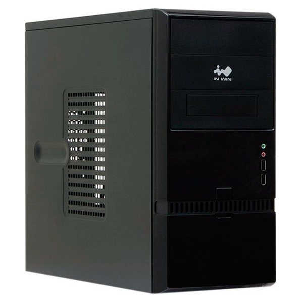 Корпус InWin ENR022, Mini Tower, mATX, БП 450 Вт, чёрный