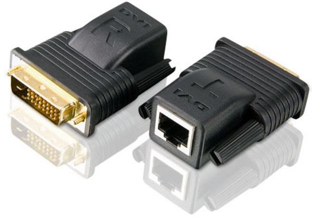 Удлинитель DVI-D ATEN VE066-AT, через RJ45, до 20м