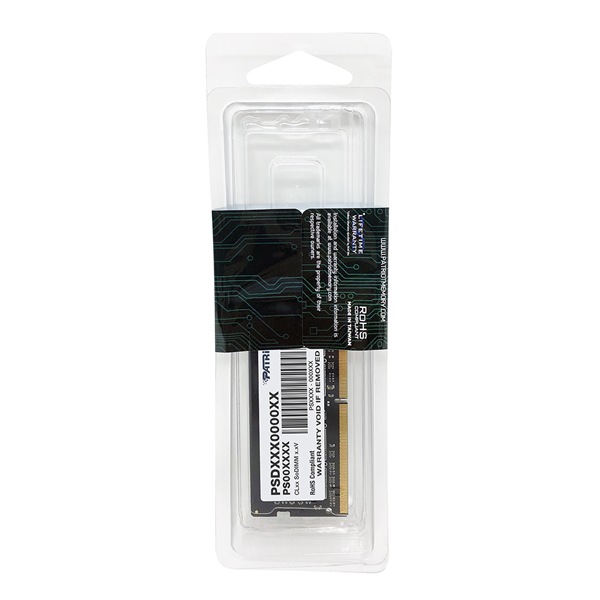 Модуль памяти PATRIOT PSD432G26662S, DDR4 SO-DIMM, 32 ГБ, 2666 МГц, CL19