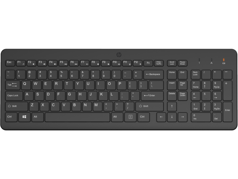 Клавиатура Keyboard HP 220 Wireless - черный ENG/RUS