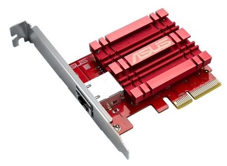 Сетевая карта ASUS XG-C100C, 10GbE, RJ-45, PCIe x4
