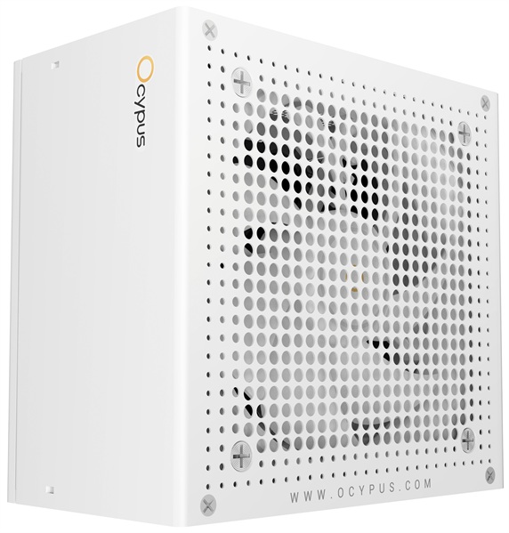 Блок питания Ocypus Iota P1200 WH, 1200Вт, 80+ Gold, ATX 3.1, Fully Modular