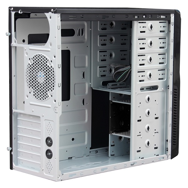 Корпус Powerman BA833 Midi Tower, ATX/mATX, БП 600 Вт, USB 3.0×2