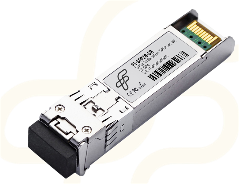 Оптический модуль Future Technologies FT-SFP28-SR-HW, SFP28, 25 Гбит/с, 850 нм, MMF, 100 м